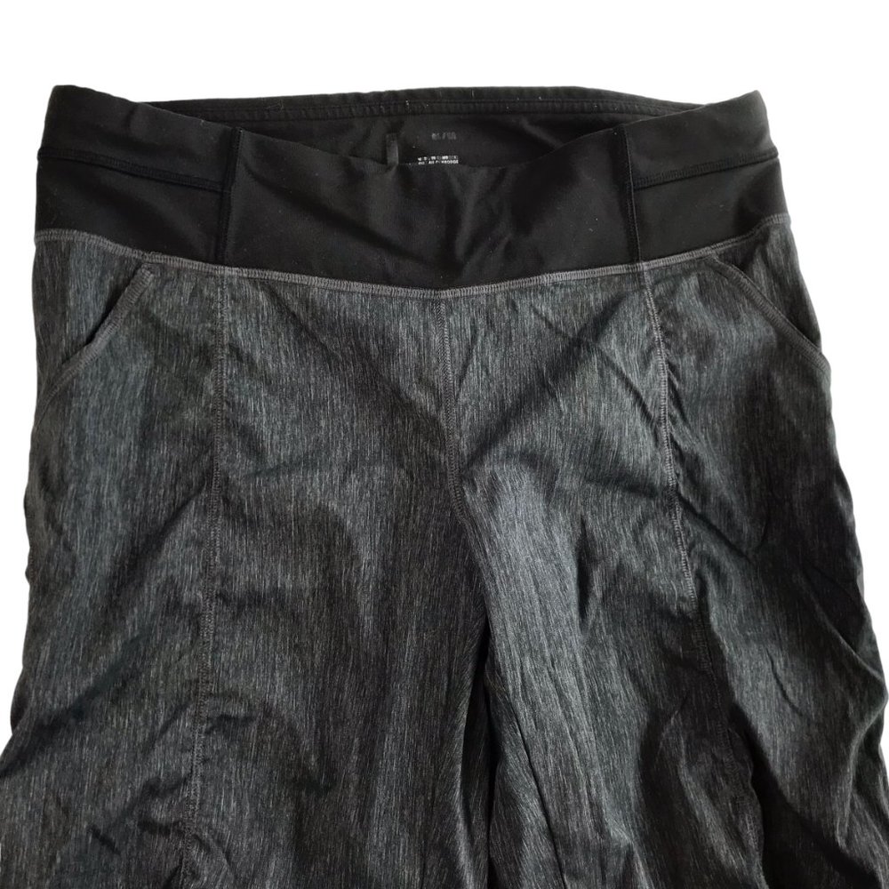 LUCY Athletic Dance Pants. Dark Gray. Size women's M. Drawstring at Cuff - Picture 3 of 10